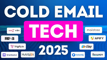 The Ultimate Cold Email Tech Stack for 2025 (Used to Generate 10,000+ Leads Monthly)