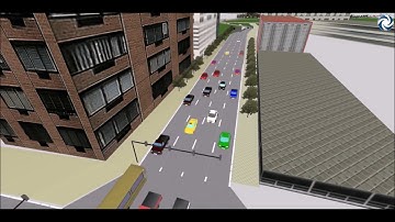 AIMSUN microsimulation model in Thessaloniki