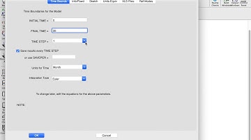 Modifying Simulation Settings