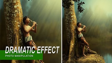 Dramatic Color Effect I Manipulation Tutorial