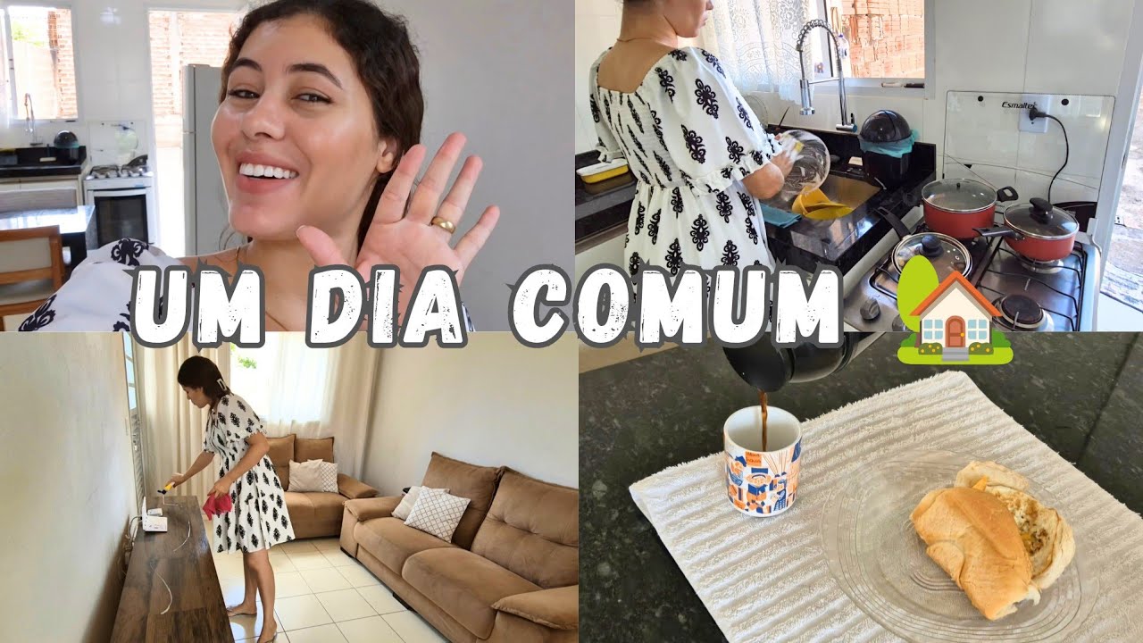 ROTINA REAL DE DONA DE CASA 🏡 | UM DIA COMUM EM CASA