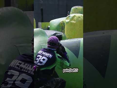 Paintballs In The Air Slow-Mo - SPBL2023 Vierumäki #Shorts