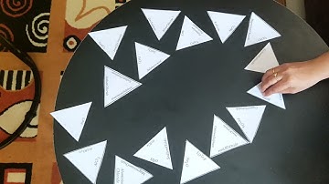 How to put a tarsia jigsaw together