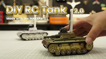 Small but Mighty! Build Your Own M-Tank with Makera Z1