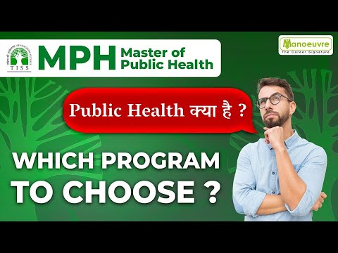 What is Public Health? TISS - MPH ( Masters of Public Health ) | Which program to choose ?