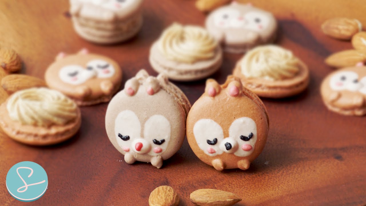 CHIP & DALE SPECULOOS MACARONS - Sumopocky