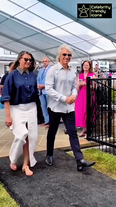 Jon Bon Jovi with Wife Coming for an Event 😍❤️ #jonbonjovi