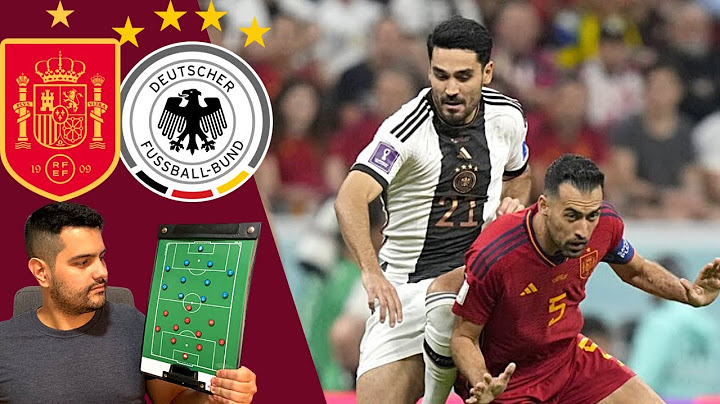 ESPANHA 1 x 1 ALEMANHA - ANALISE TATICA - COPA 2022