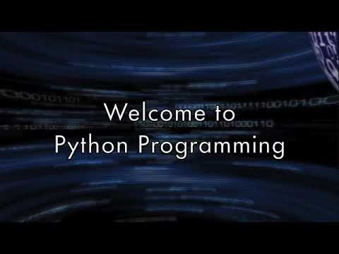 Welcome to Python Programming.