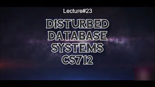 Lecture#23 4/4 Workflows in Transaction Management CS712 Distributed DB System in Urdu/Hindi