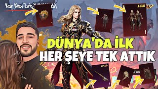 ŞANSIZSIN DİYİP DALGA GEÇTİLER, YENİ X-SUİTE VE HER ŞEYE TEK ATTIM! -PUBG MOBİLE