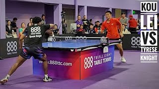 Kou Lei Vs Tyrese Knight Silicon Valley Championship Singles Rr