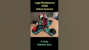 Lego Mindstorms Robot Inventor   2 Axis Robotic Arm #shorts