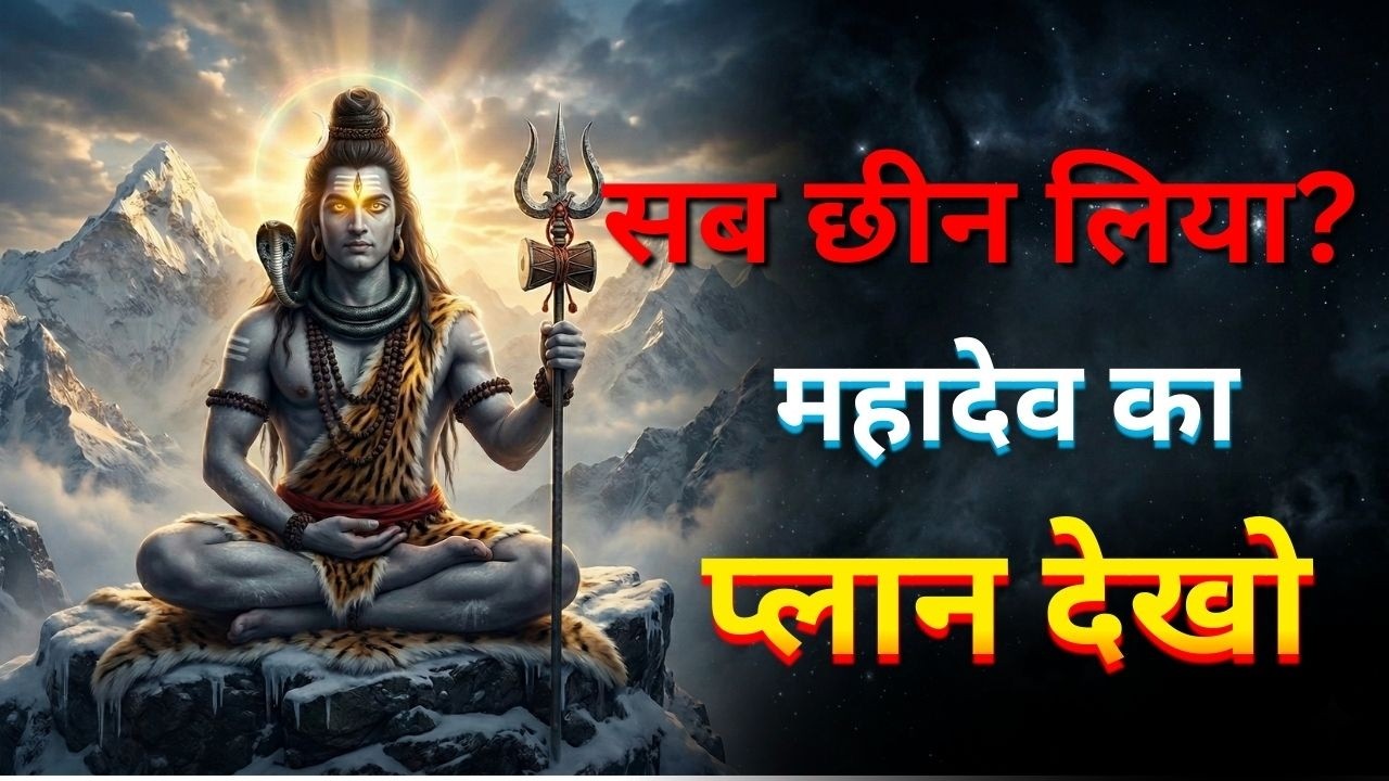 आपकी खाली जेब और महादेव का साथ: जानिए क्यों आपका बुरा वक्त वास्तव में एक ब्रह्मांडीय वरदान है।