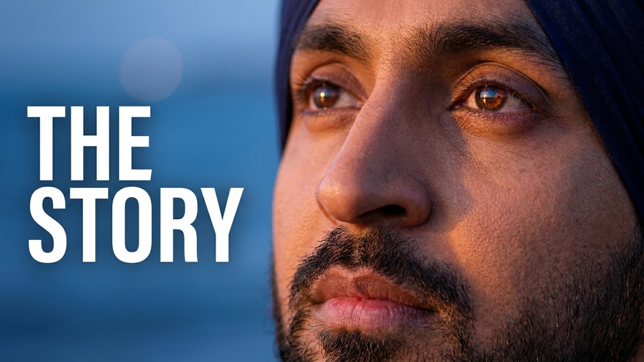 🌊 Water by Diljit Dosanjh / A visual journey. ll 🌙 Every beat tells a story.