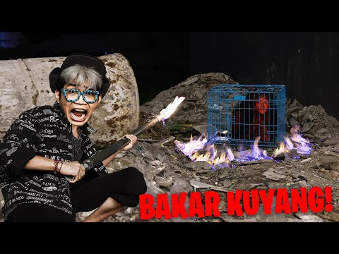 SELAMAT TINGGAL KUYANG MENGERIKAN!!! DIA NGAMUK PARAH, HAMPIR KABUR KETIKA DI BAKAR!!!