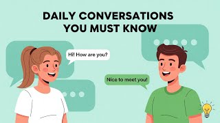 Everyday English Conversations for Fluency | Real Listening Practice