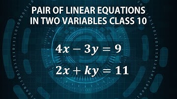 For what value of k the pair of equations 4x-3y=9 2x+ky=11 has no solution