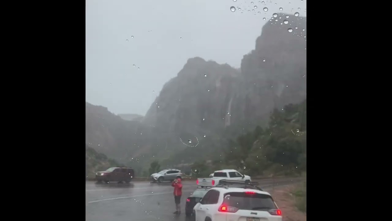 So many Water Falls In Zion National Park YouTube