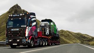 ETS2 Peru Death Road 🇵🇪 | Most Dangerous Off-Road Driving | Extreme Mountain Road Gameplay screenshot 5