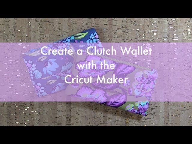 DIY LEATHER PURSE WITH CRICUT FOR BEGINNERS 