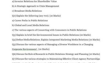 PUBLIC RELATION MANAGEMENT - Discuss the Role of Research in Public Relations Strategy and Planning