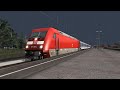 Train Simulator 2020: Extra Train, Cologne - Dusseldorf, BR 101055 DBAG Red