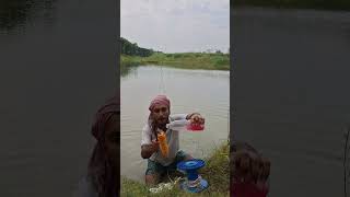 Big Fish Catching Technic With Maize bait #fishingtechniques #fishbait #farmingtraditions