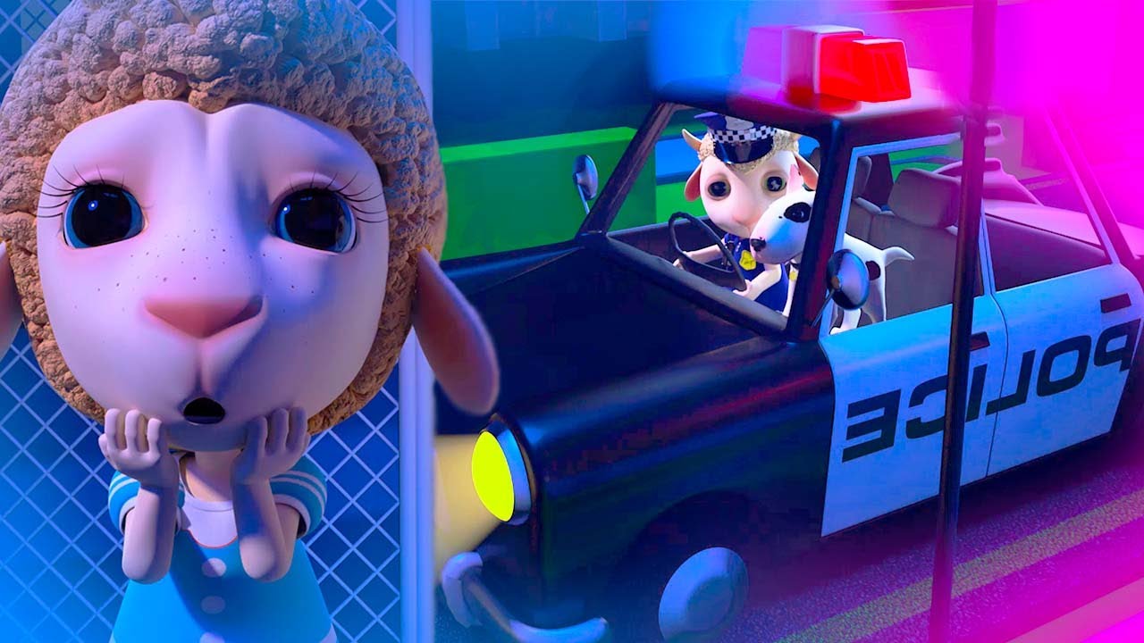 Police Officer and his Dog Looking for Dolly | Violator or not? | Cartoon for Kids