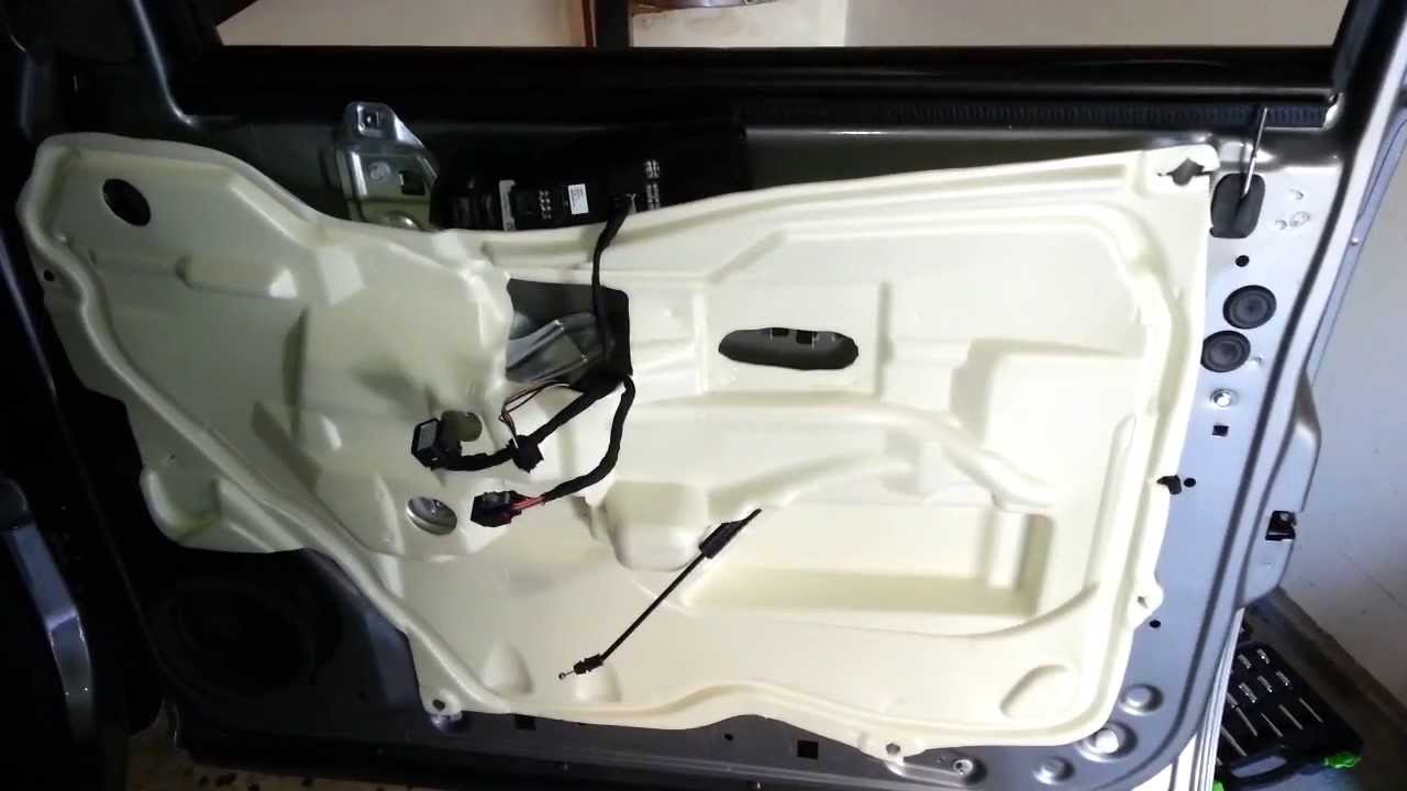 2013 Gm Chevrolet Silverado Door Frame After Removing Interior Door Panel Upgrade Speaker