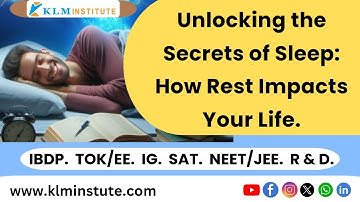 Unlocking the Secrets of Sleep: How Rest Impacts Your Life.