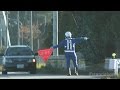レーダースピード取締りでどんどん捕まる違反車両。Many speeding motorists which is caught by the police trap.