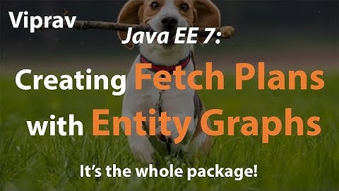 43 - Creating Fetch Plans with Entity Graphs