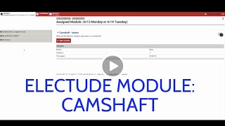 Electude - Camshaft