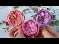 Пионовидная Роза из фоамирана Гребень для волос с цветами Rose foam flower DIY foam sheets flowers