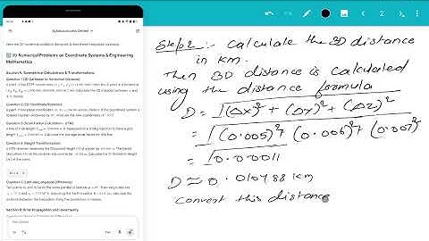 Numerical problem on mapping (GATE GEOMATICS ENGINEERING EXAM)