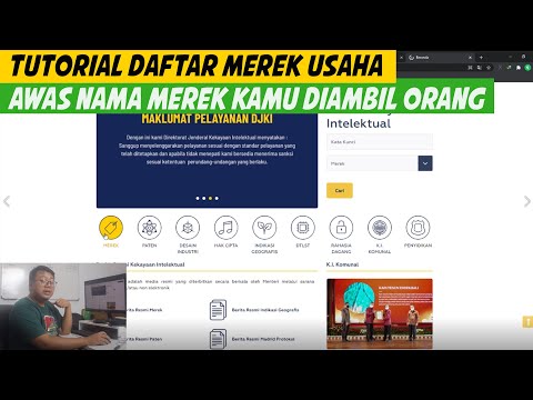 Video: Cara Mendaftarkan Merek Dagang