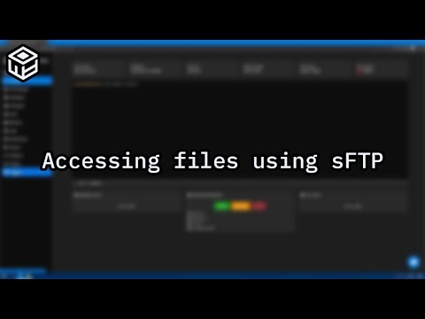 Accessing files using sFTP on WitherHosting - YouTube