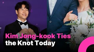 Kim Jong-kook Ties the Knot With Non-Celebrity Bride, Yoo Jae-suk Officiates