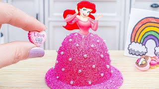 Ariel Princess Cake  1000+ Miniature Disney Princess Pull Me Up Cake CompilationLotus Cakes