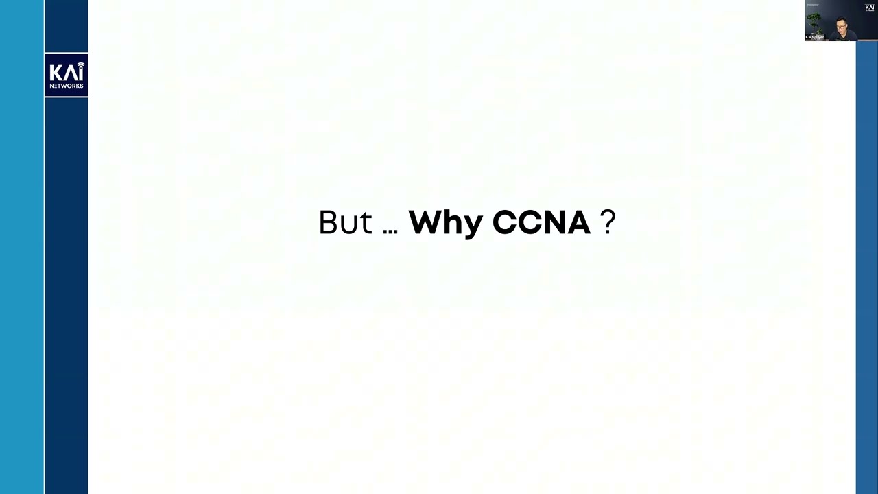 Why should you start learning Network with CCNA? - youtube