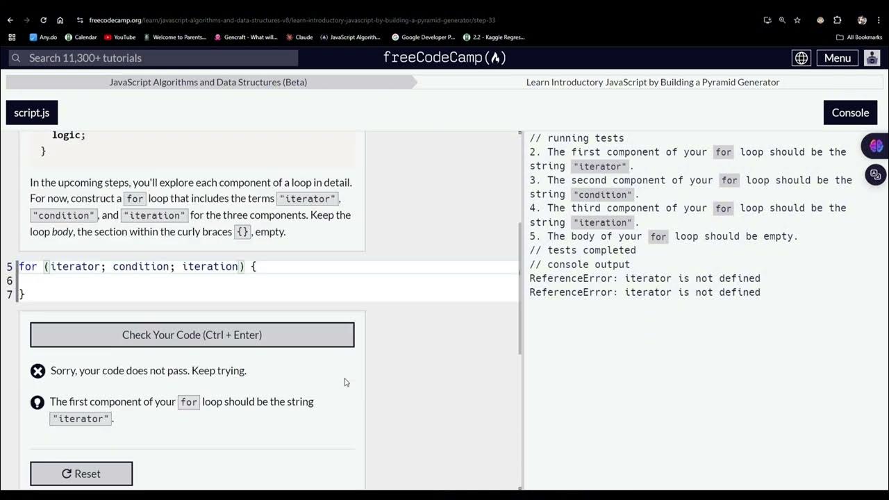 Building a Pyramid Generator Javascript 33 - YouTube