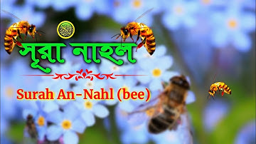 (016) সূরা নাহল - Surah An-Nahl (bee) | سورة النحل বাংলা অনুবাদ সহ 🔹 Quranul Furqan