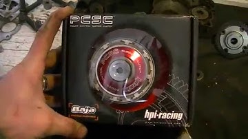 HPI baja power control slipper clutch unboxing