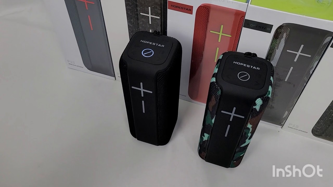 HOPESTAR P15 Waterproof Bluetooth Speaker - YouTube