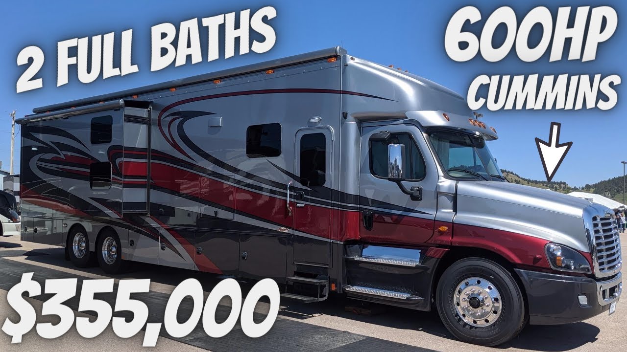 TOUR OF RENEGADE TOTERHOME BUNK MODEL WITH 600 CUMMINS YouTube