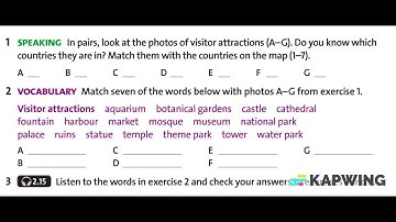 Solutions Pre-Intermediate 3rd edition - Unit 6 - ex. 3 (2.15)