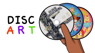 The Underrated Beauty of Game Disc Art