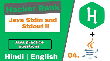04 - hackerrank java - Java Stdin and Stdout II | hackerrank problem solving in java