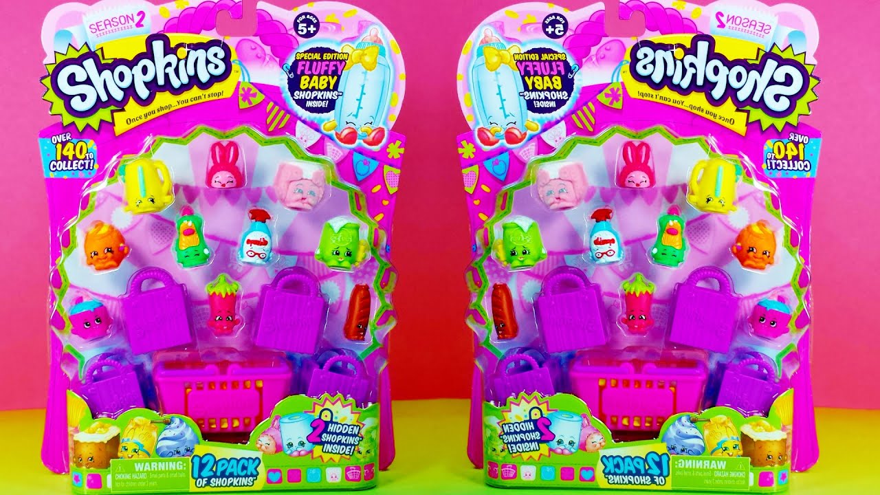 Shopkins Season 2 - 12 Pack Toy Opening with 2 Surprise - Special ...